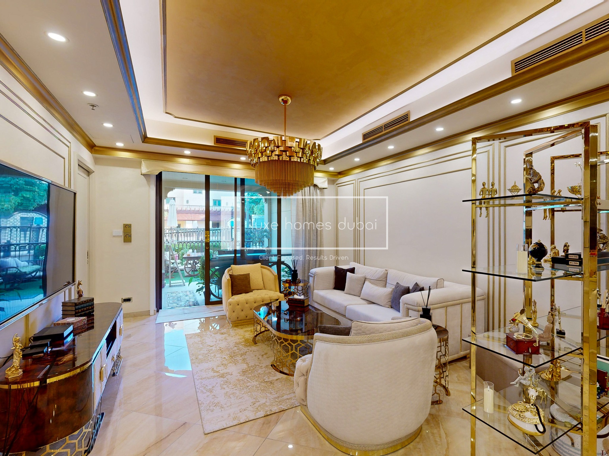 Versace Upgraded | 1BR+Study | Luxury Unit